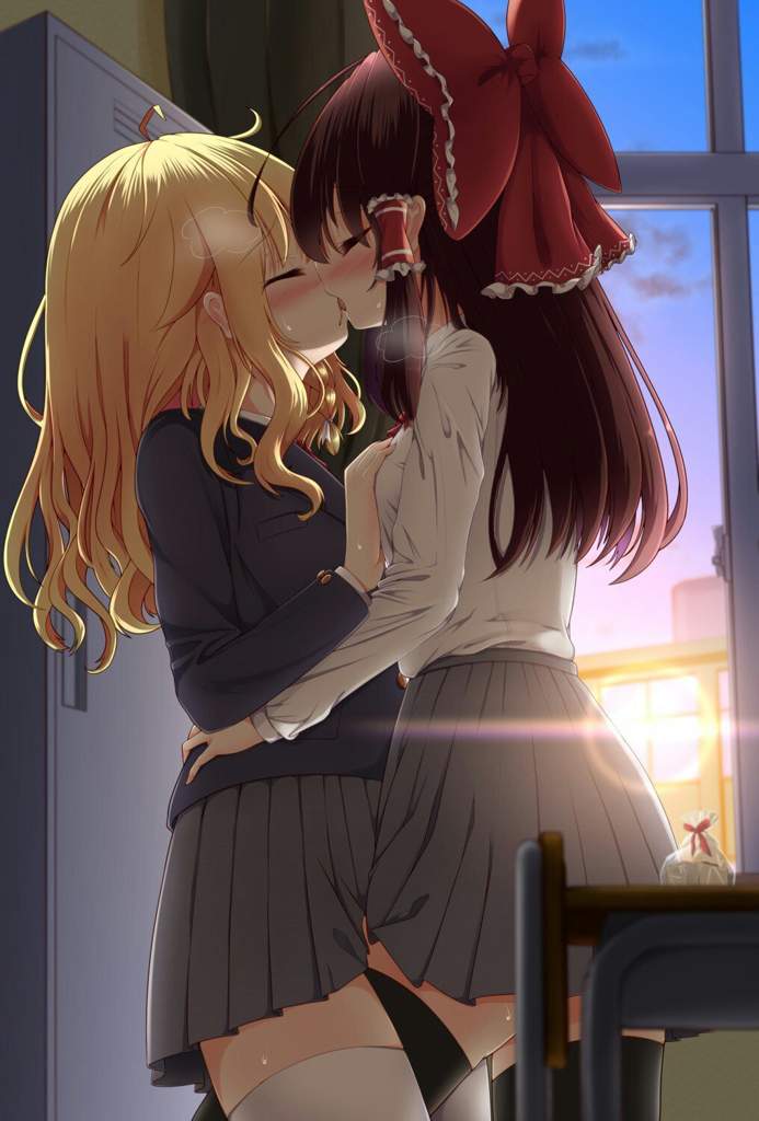 Free anime lesbian images
