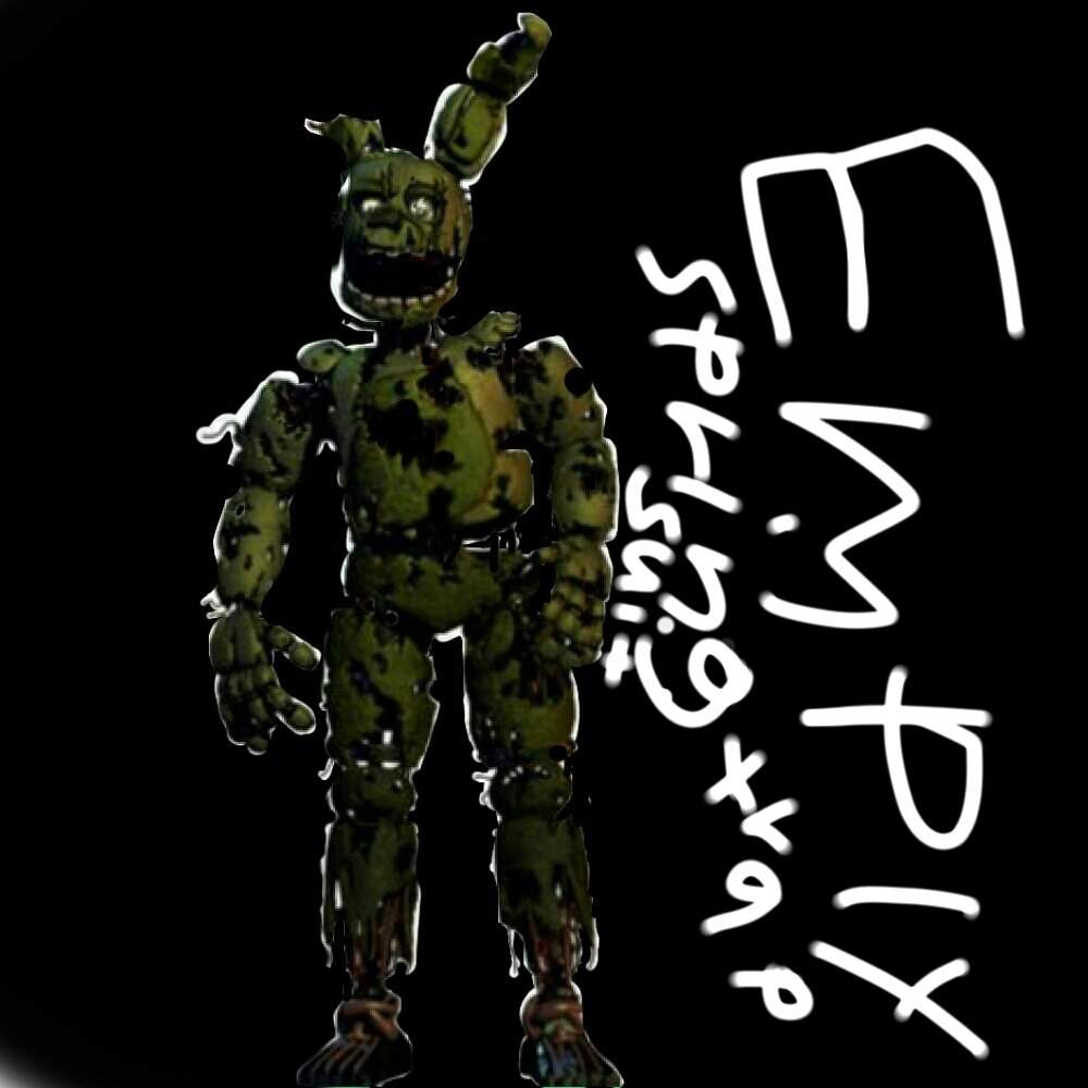 Empty springtrap suit.