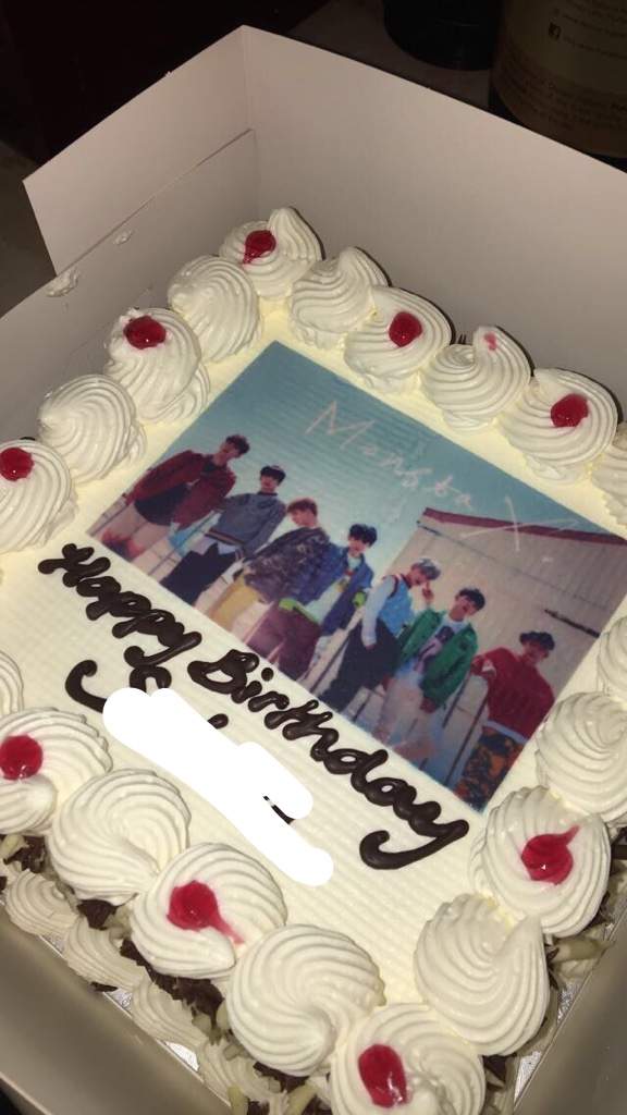 My Monsta X Birthday Cake Monbebe Amino