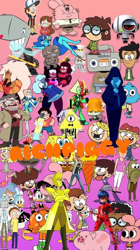 Cartoon mashup page(production video coming soon) | Cartoon Amino