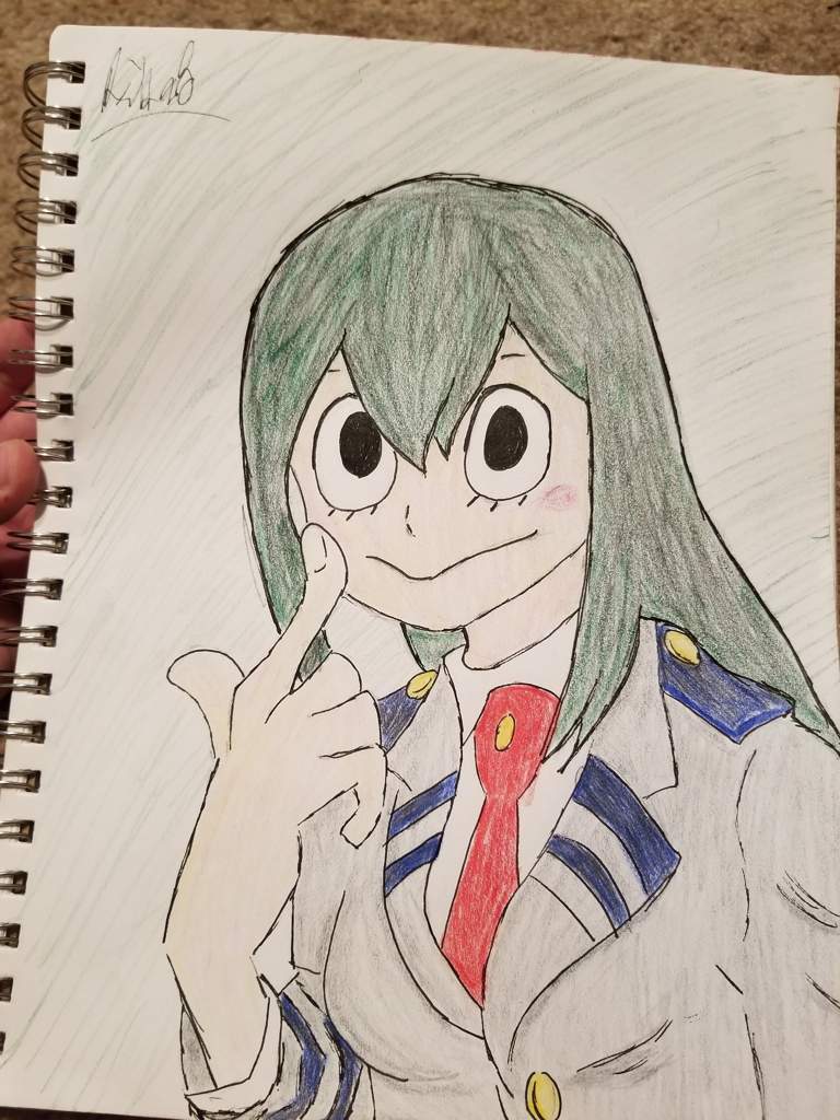 Tsuyu Drawing My Hero Academia Amino