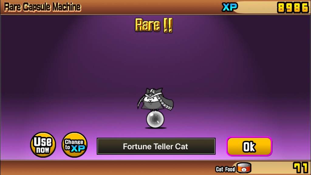battle cats fortune teller cat
