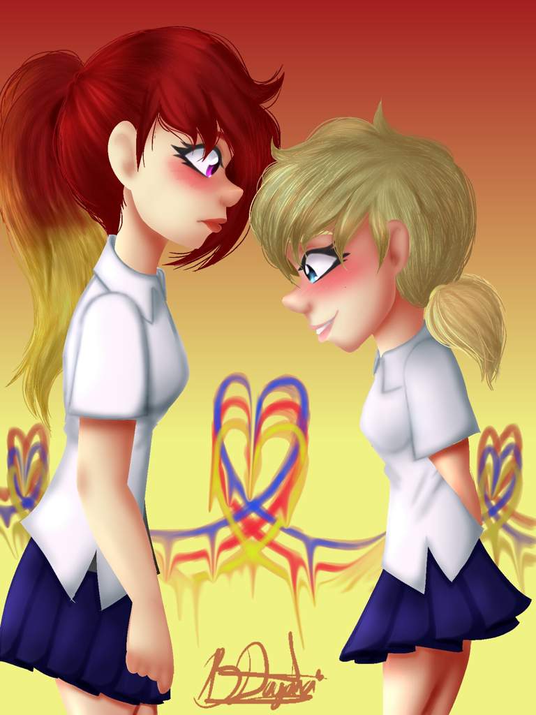 Amor Imposible Dibujo De Jessica X Gabby By Me V