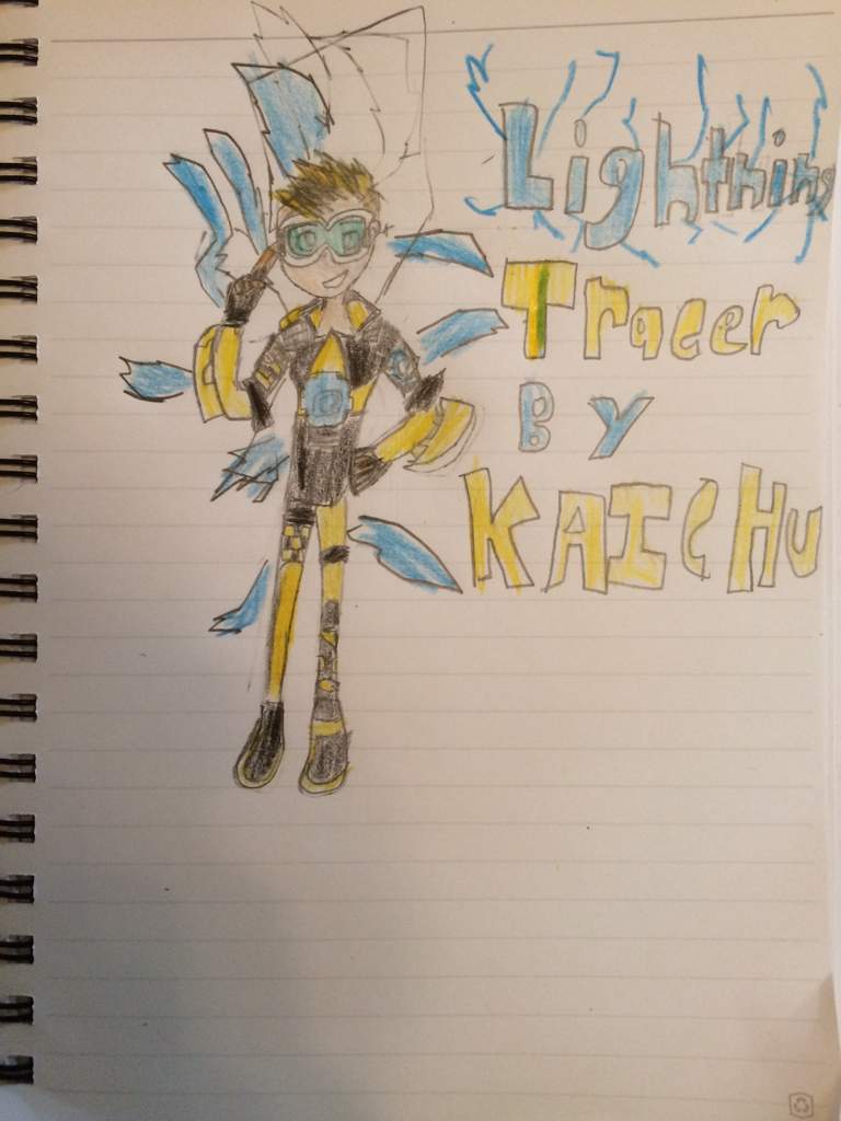 Lightning Tracer Fanart | Overwatch Amino