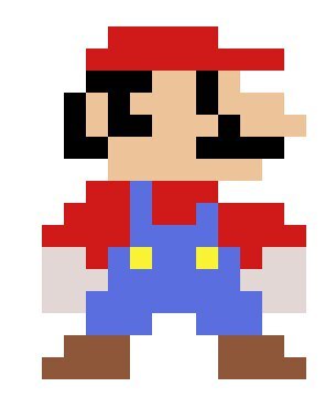 Recreating sprites #1 - Super Mario Bros Mario | Mario Amino