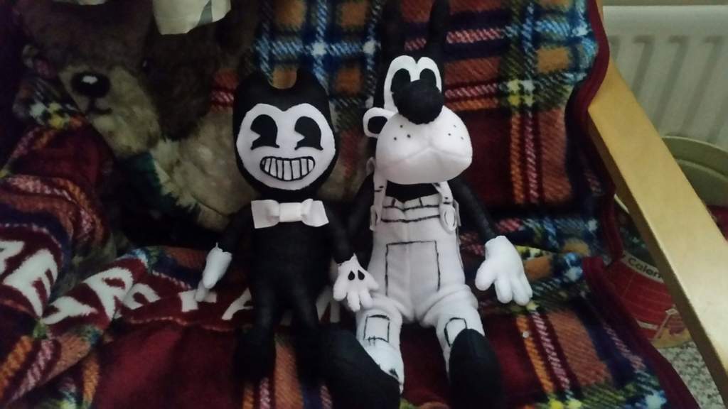 custom bendy plush