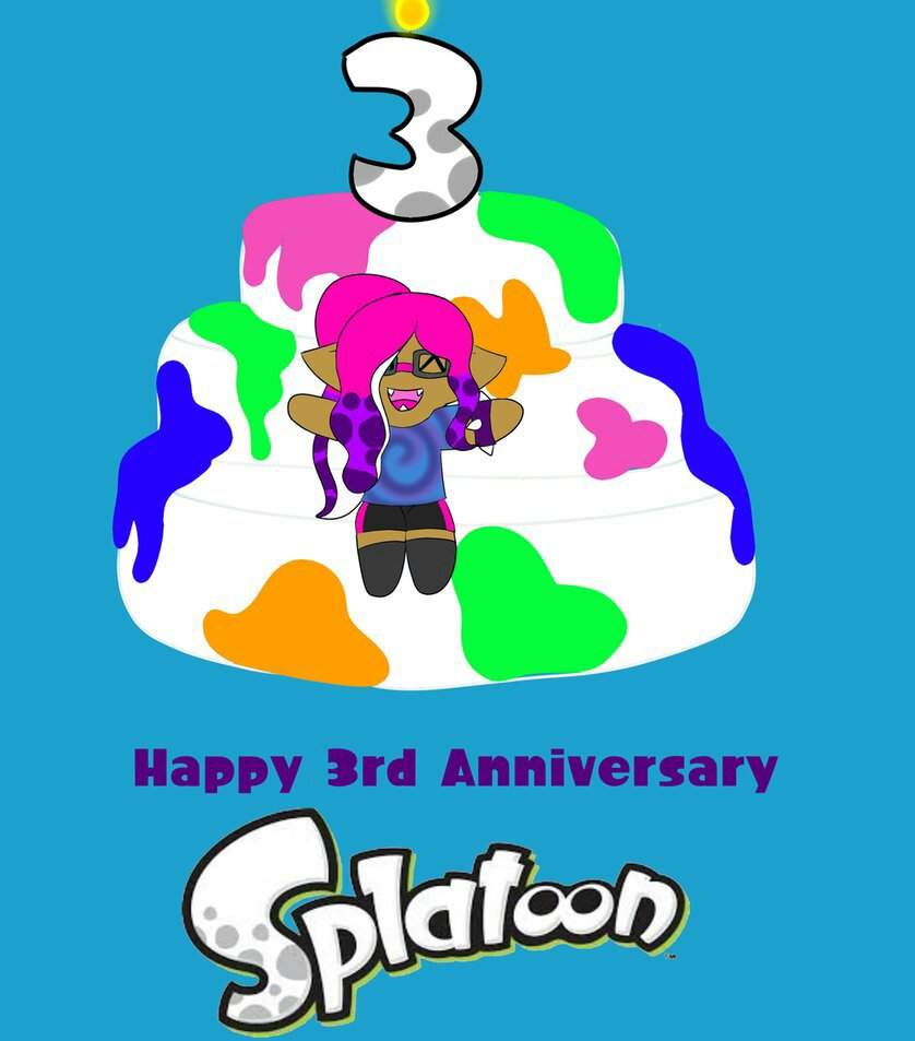 Happy 3rd Birthday Splatoon Splatoon Amino