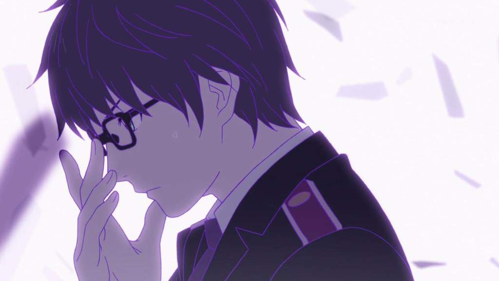 Anime lip bite
