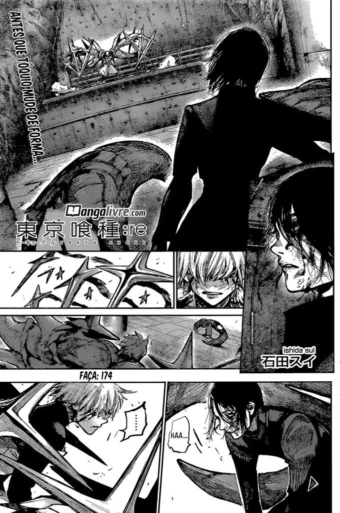 Tokyo Ghoulre Capítulo 174 Wiki Tokyo Ghoul Brasil