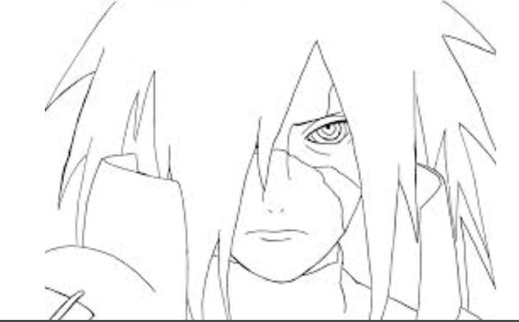 How To Draw Madara Face Drawing For Kids - roblox madara face