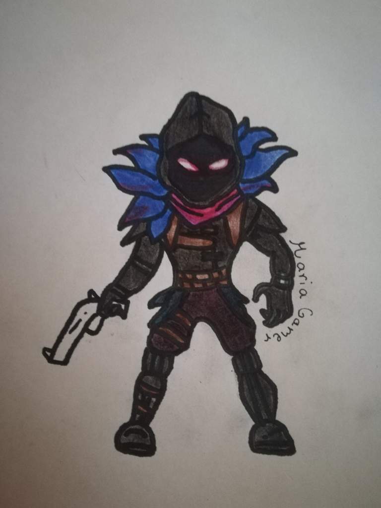 Dibujo De Raven Cuervo Fortnite Espanol Amino - dejen en los comentarios como me quedo