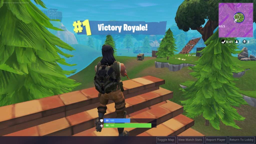 first dub of the day and new record for kills - fortnite mobile record