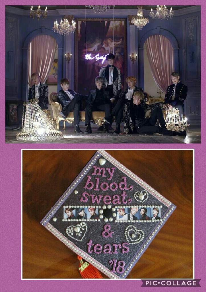 Diy Bts Grad Cap Designs•`¨`•¸ Armys Amino