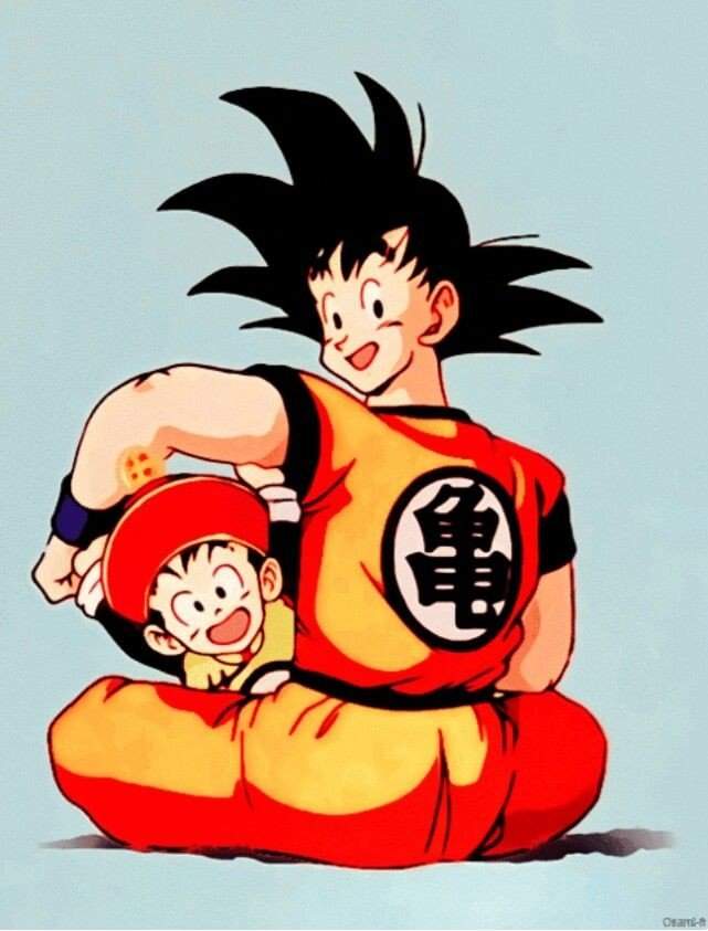 Goku Y El Pequeno Gohan Dragon Ball Espanol Amino