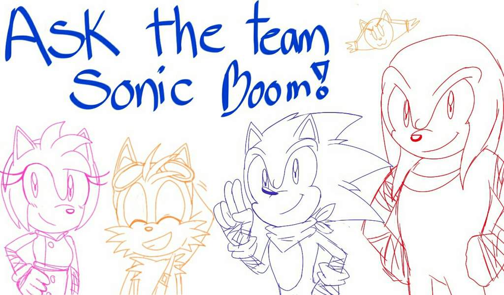 Dibujos De Sonic Boom Y Sus Amigos Rise Of Lyric Sonic Boom 