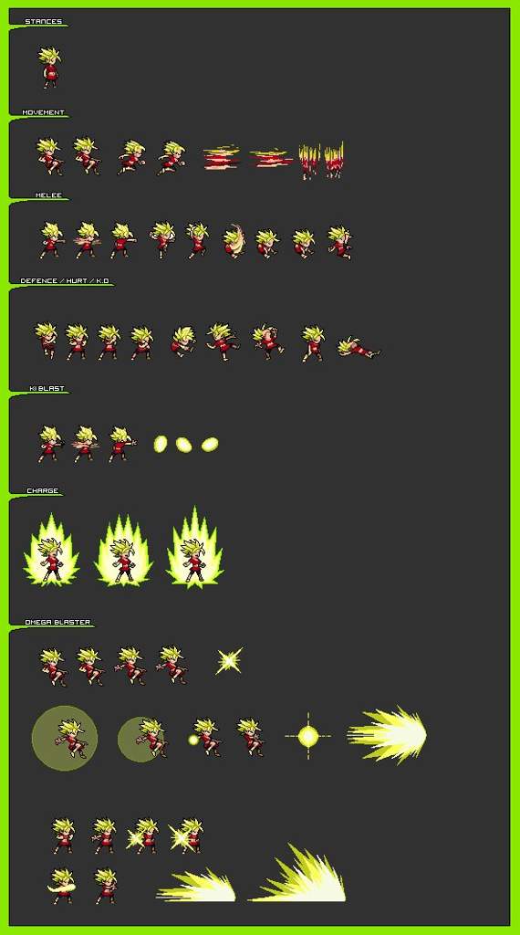 Sprites Sheets | Z Champions Amino Amino