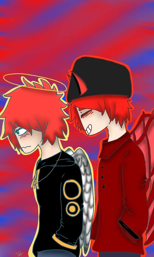 Angel And The Devil Roblox Amino - angel costume roblox