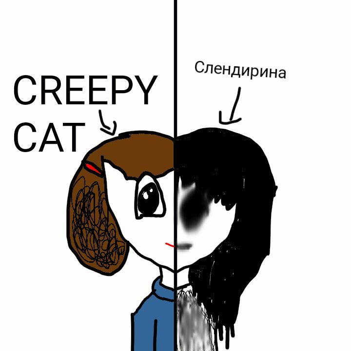 Крипи кэт. Канал криппи Кэт. Арты крипи Кэт блоггер. Лицо creepy Cat.