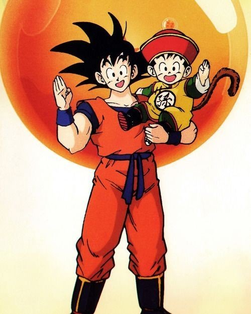 Goku y el pequeño gohan ^^ | DRAGON BALL ESPAÑOL Amino