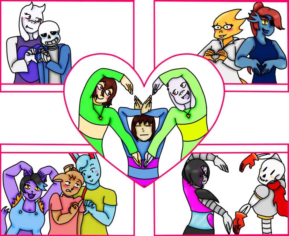 Whats Your Favorite Ship Undertale Aus Amino