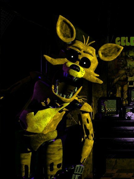 Fnaf что будет если фокси из fnaf 2 станет фонгаем фнаф фокси фонагай 2