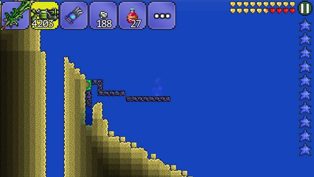 Terraria как дышать под водой