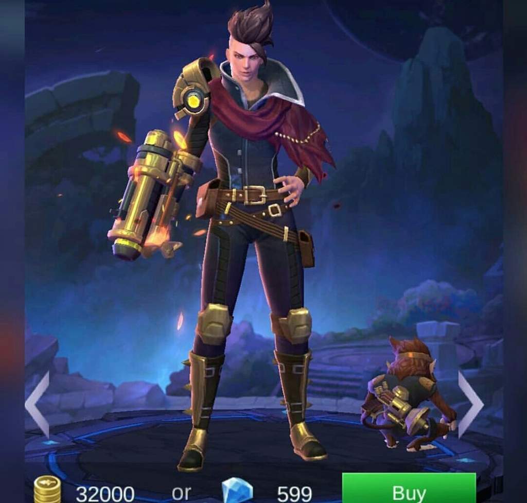Mobile Legend Character Skin Claude