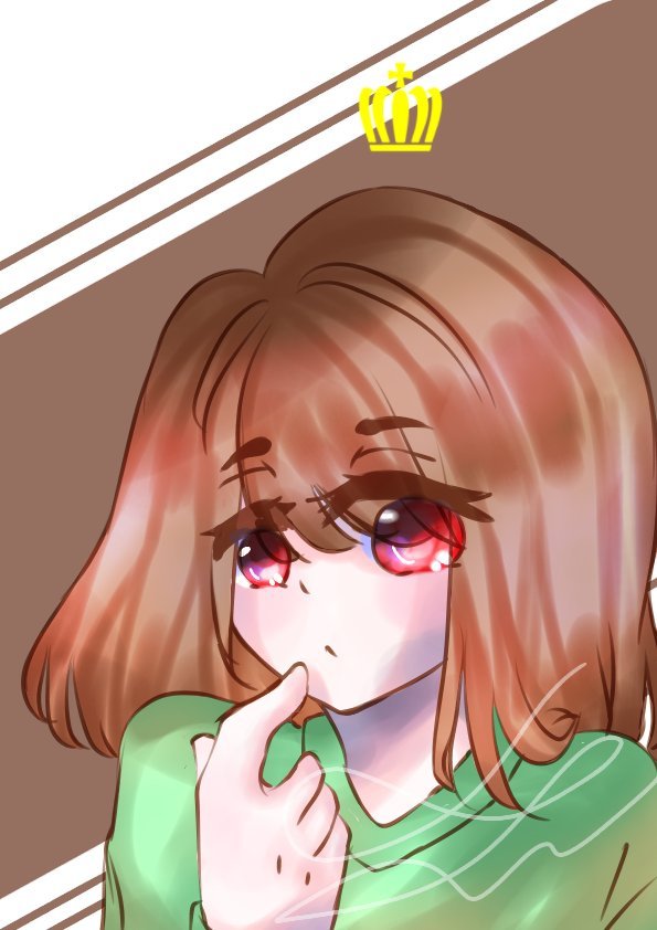 Chara the chocolate queen | fanart | Undertale Amino