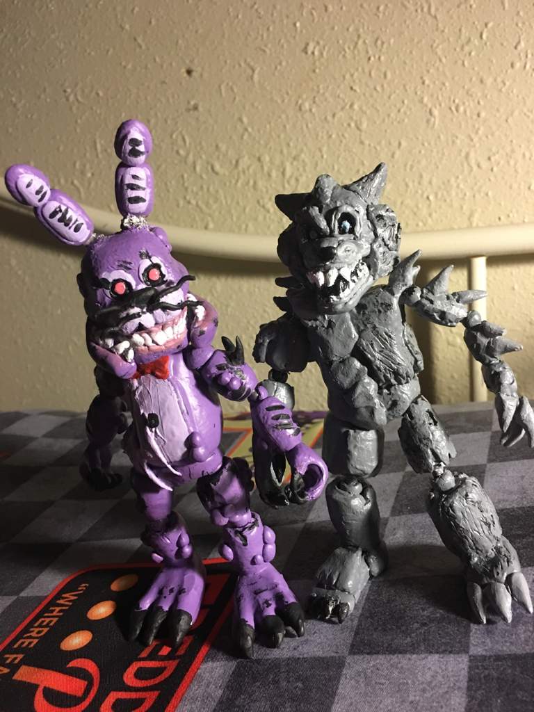 Twisted Bonnie Custom Action Figure Five Nights At Freddy S Amino