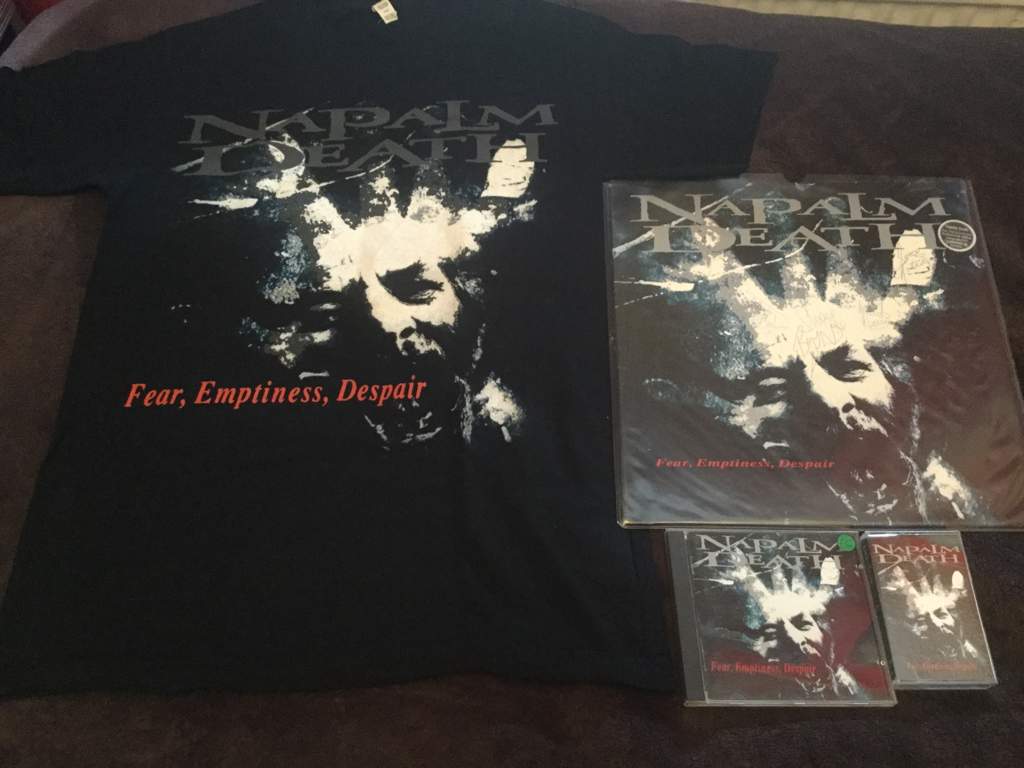 Fear Emptiness Despair Fully Autographed Amazon Com Music