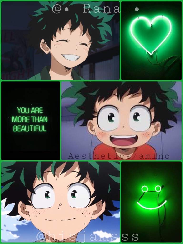 Green Deku Aesthetic 😍 