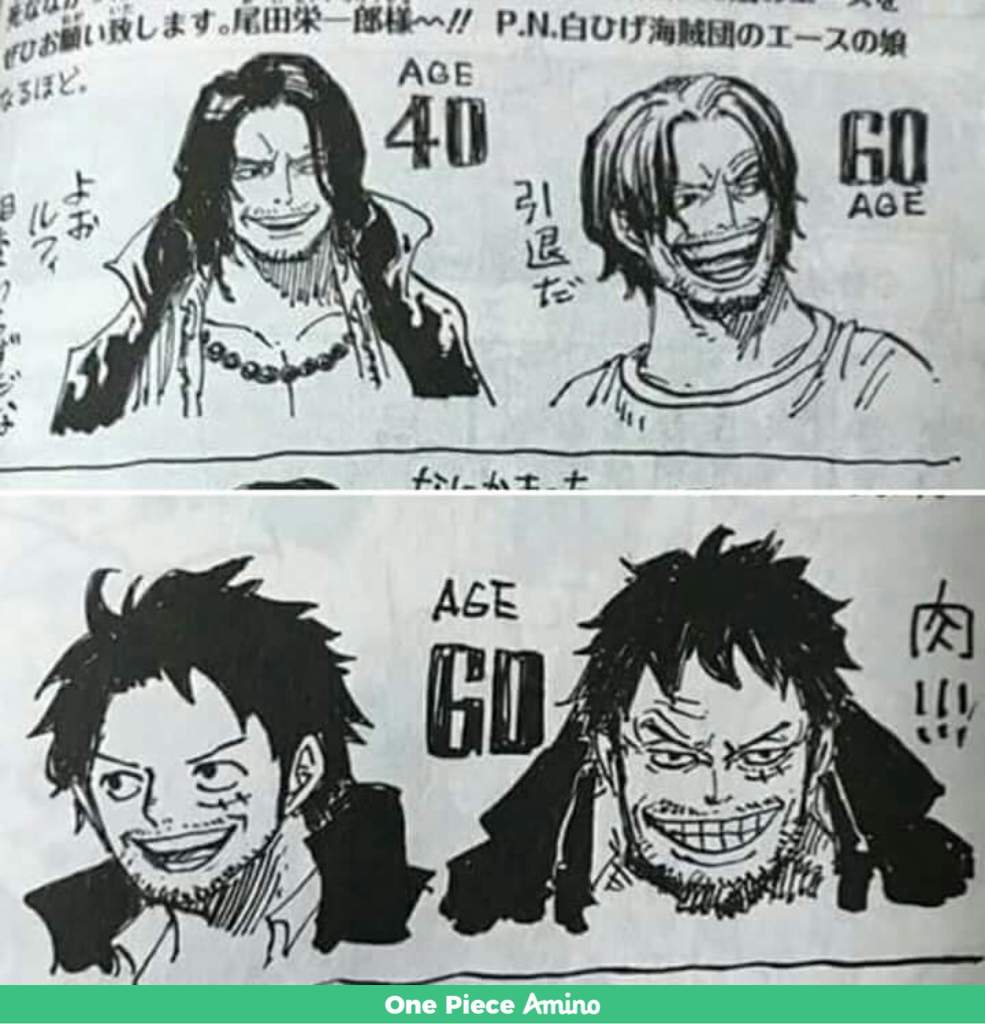 One Piece Wallpaper One Piece Ace 40 Years Old