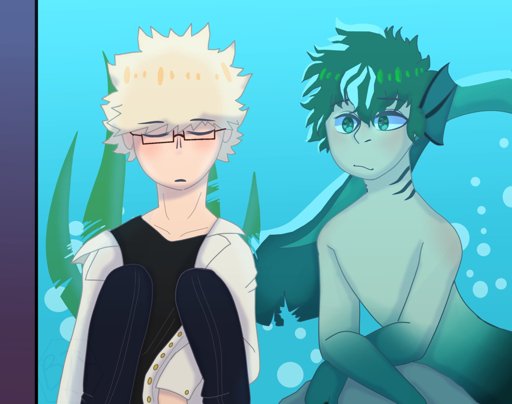 BakuDeku Mermaid AU | My Hero Academia Amino