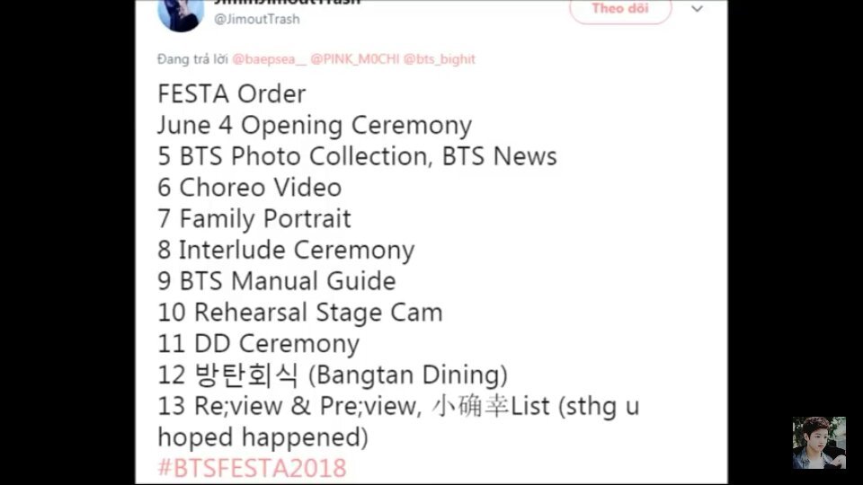 Bts Unveiled The Schedule For The 18 Bts Festa Bts News Army S Amino