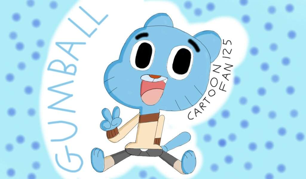 My Gumball (From the Amazing World of Gumball) drawing | Cartoon Amino