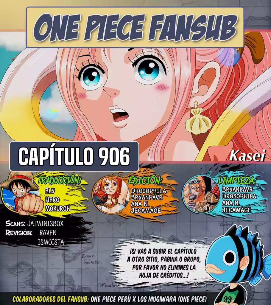 Manga One Piece 906 One Piece Amino