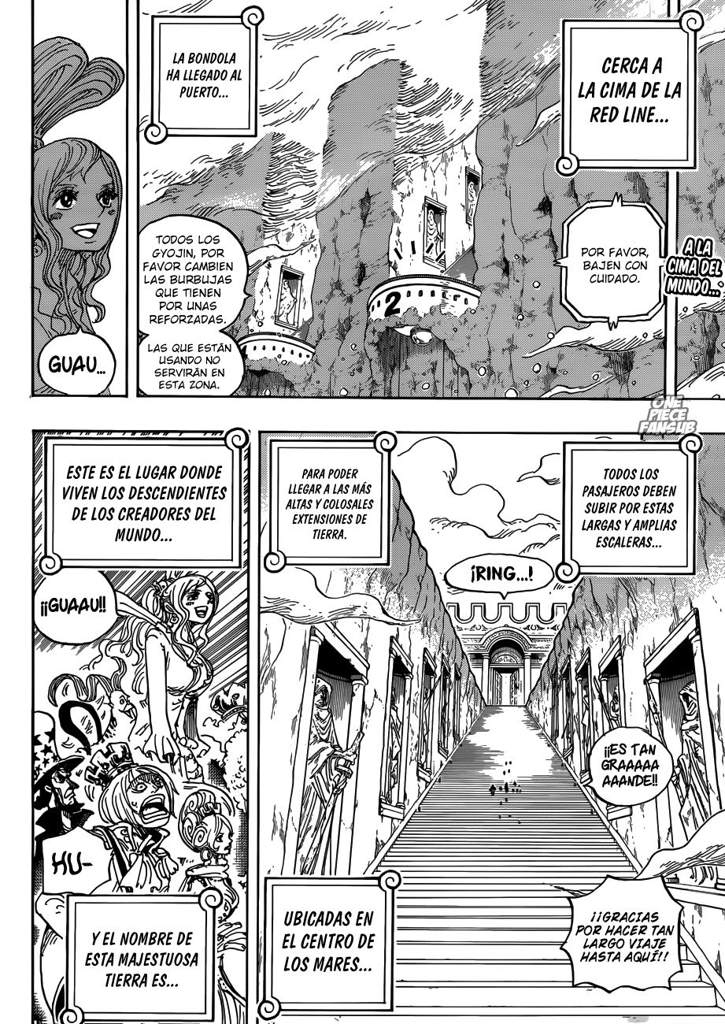 906 Manga One Piece La Tierra Sagrada Mary Geoise One Piece Amino