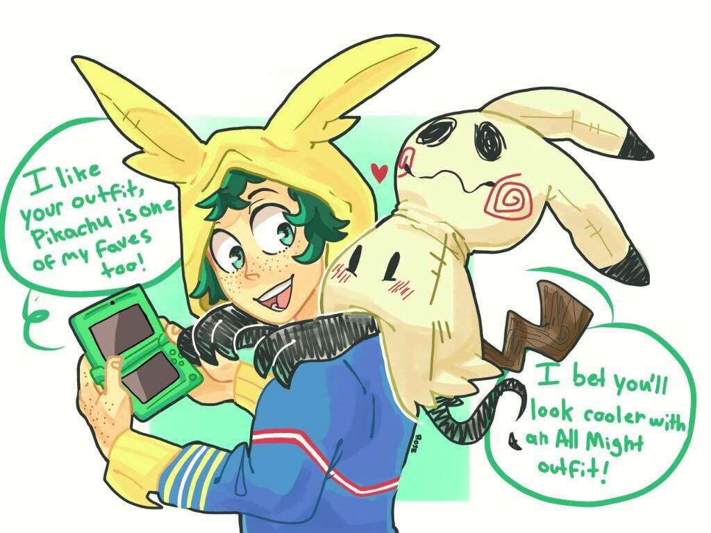 Pokemon Deku Like If You Plus Ultra Pokemon Player Pok Mon Amino