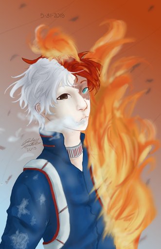 Best half ice and half flame boi | My Hero Academia Amino