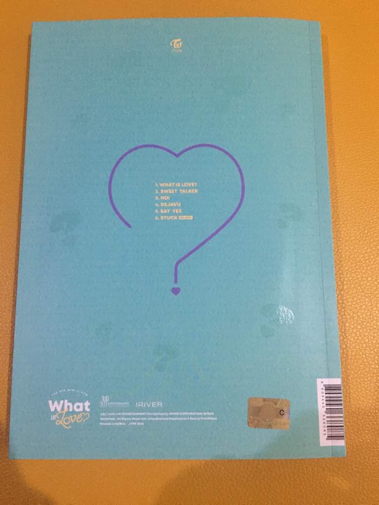 Twice 5th Mini Album What Is Love B Version Twice 트와이스 ㅤ Amino