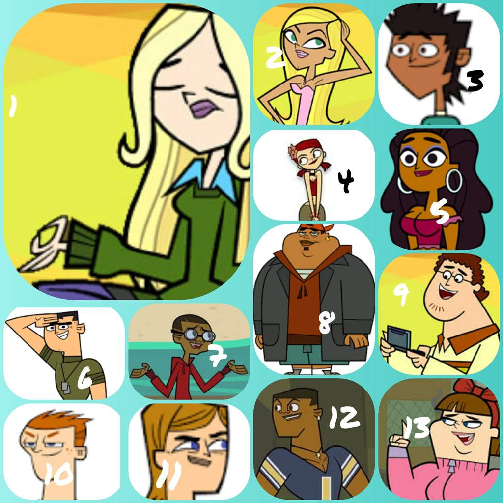 Total Drama Characters Best To Worst