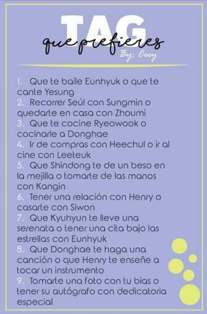 Que Prefieres Super Junior Espanol Amino