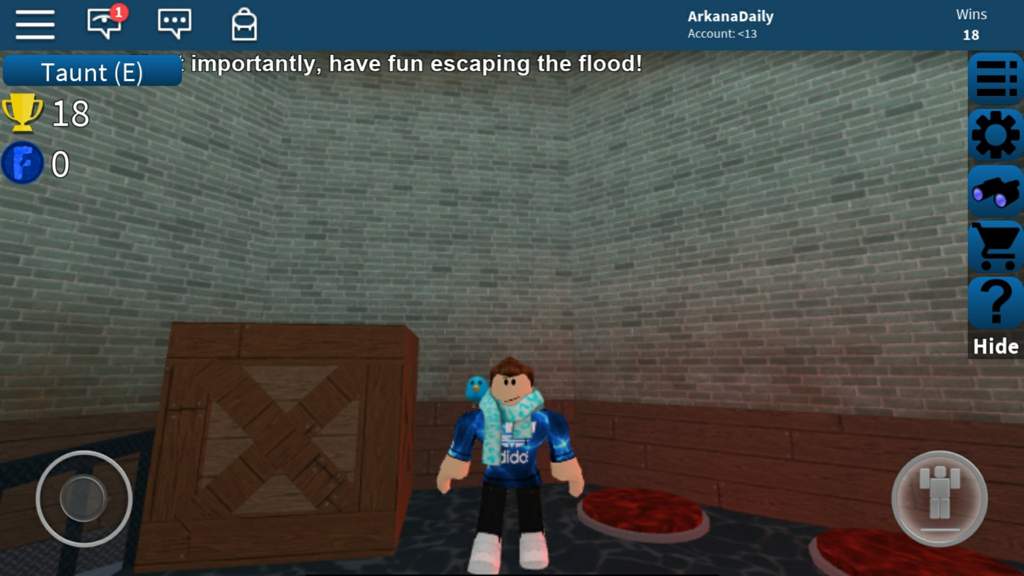 Roblox Flood Escape Taunt Ids
