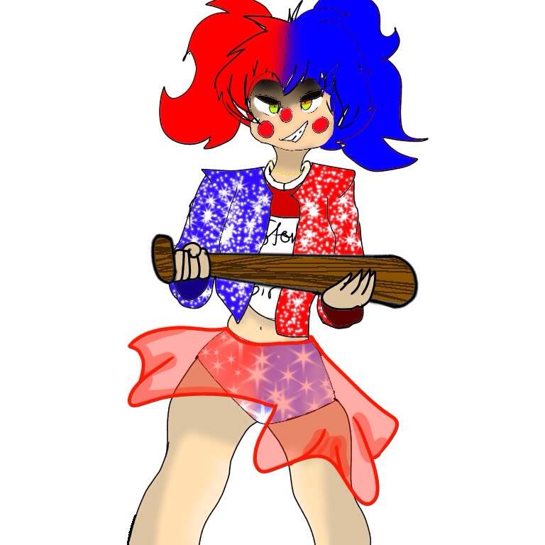 Baby As Harley Quinn So Original I Know Five Nights At Freddy S Amino