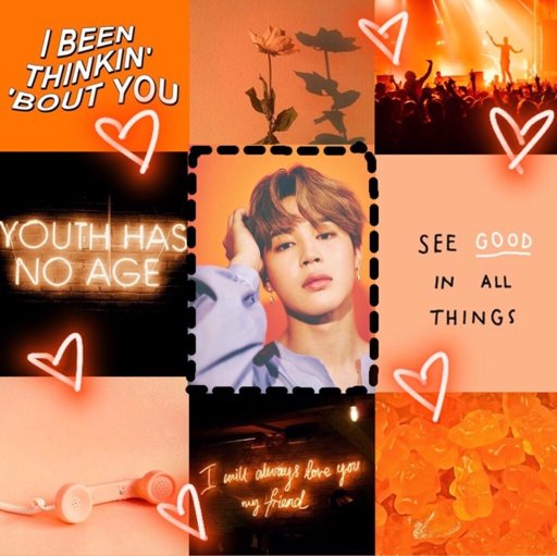 park jimin aesthetic orange | Park Jimin Amino