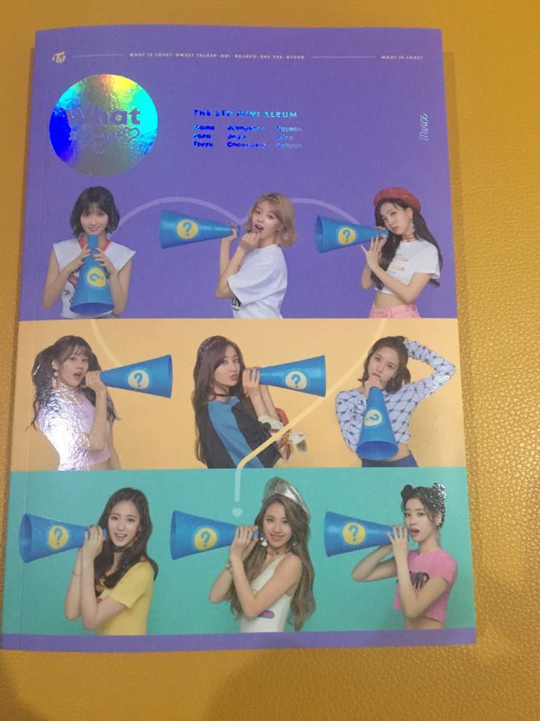 Twice 5th Mini Album What Is Love B Version Twice 트와이스 ㅤ Amino