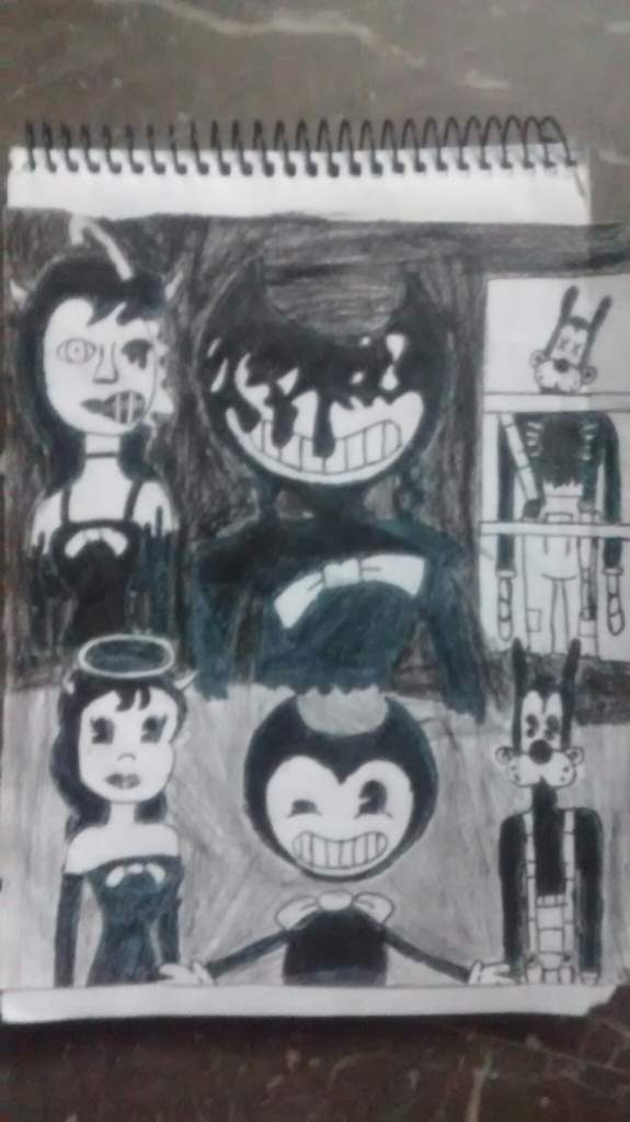 Participó en#DIBUJOINK | ✶ Bendy And The Ink Machine ✶ Amino