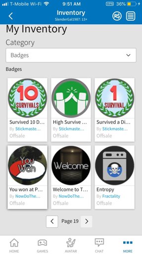 Badges Roblox Amino - all roblox badges old