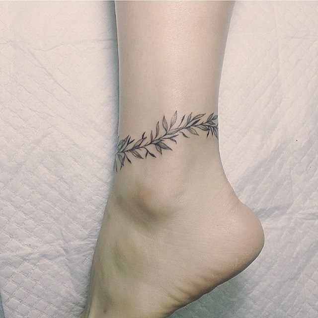 Hindi Ankle Tattoos