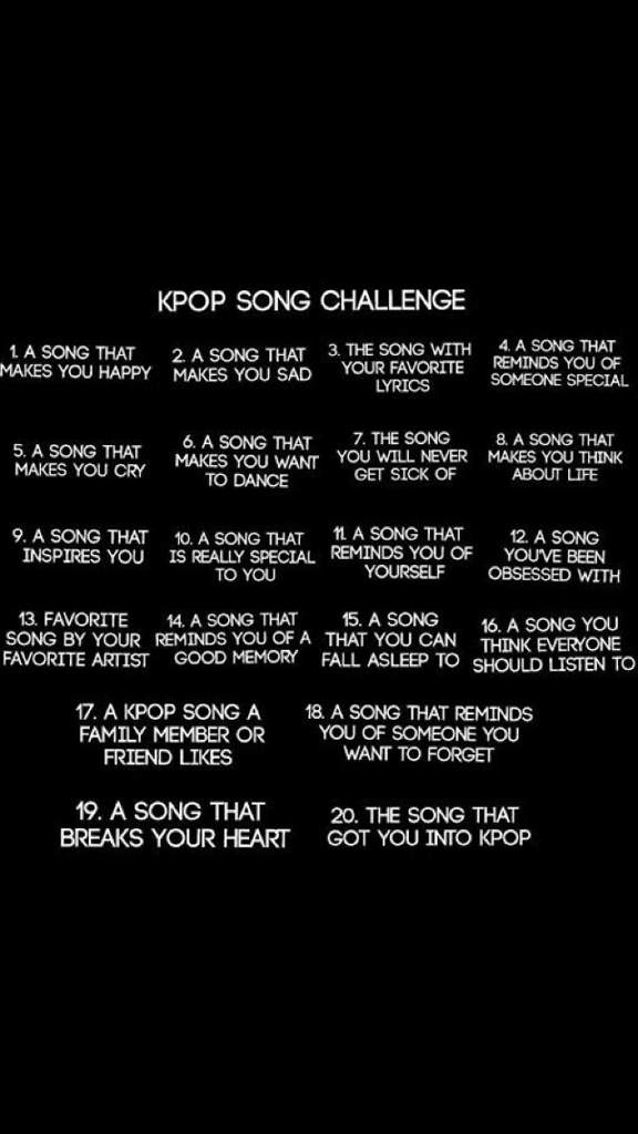 Kpop Song Challenge K Pop Amino